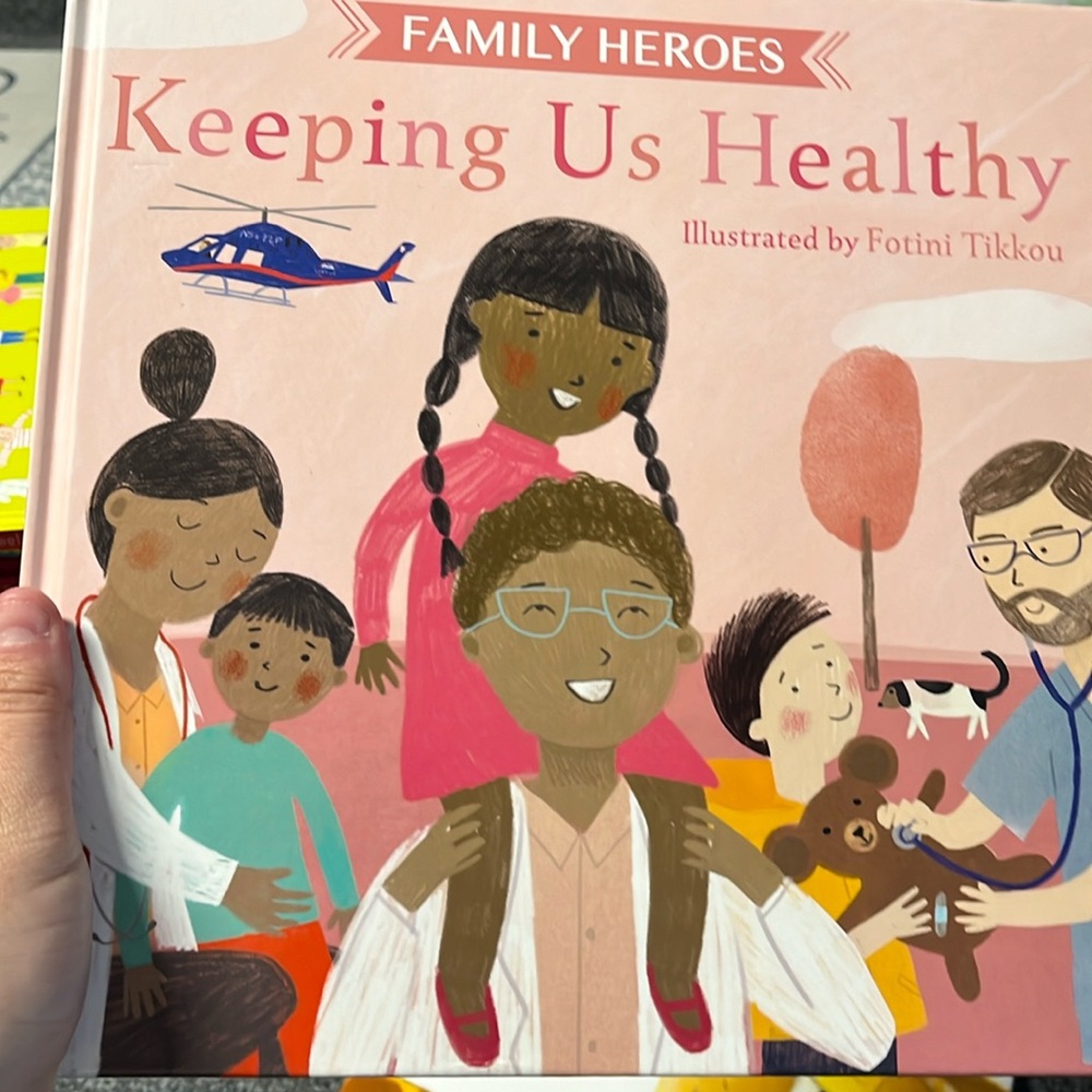 Family Hero’s keeping Us Healthy book
